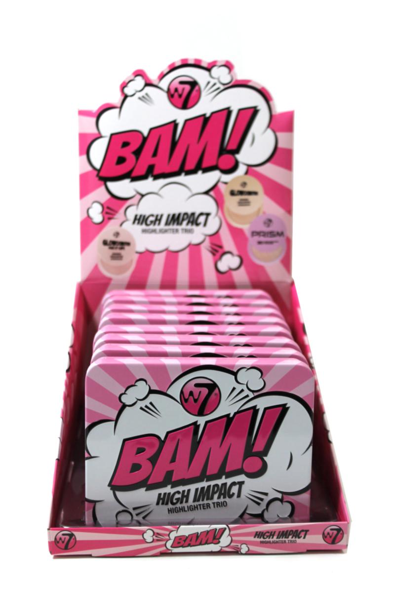 W7 Bam! Highlighter Trio Set