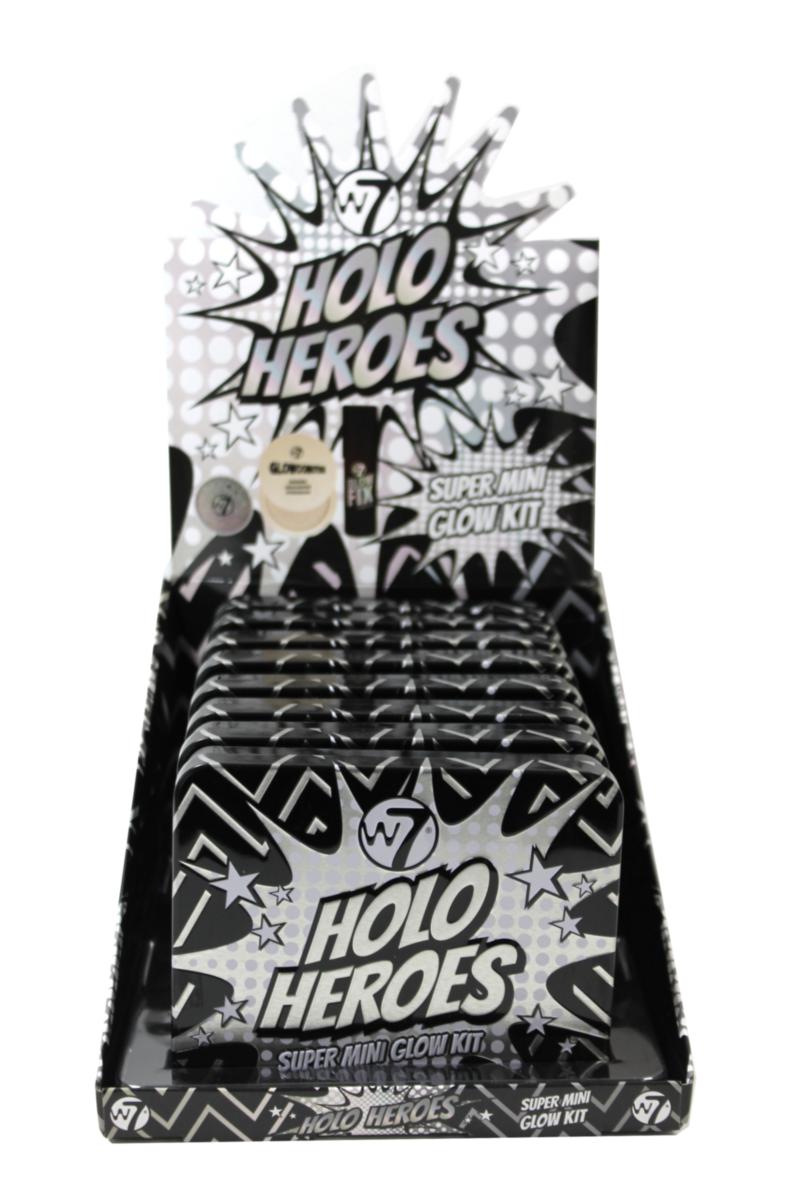 W7 Holo Heroes Super Mini Glow Kit
