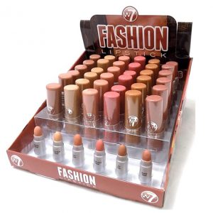 W7 Fashion Lipstick - The Nudes 36 stuks op display