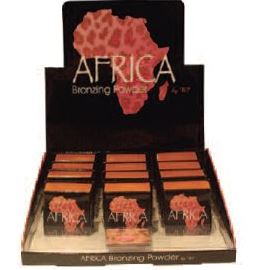 W7 Afrika bronzing powder 14 stuks per 14 stuks