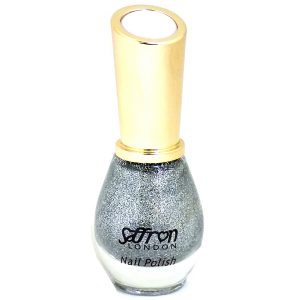 Saffron Nagellak #63 -  Silver Glitter