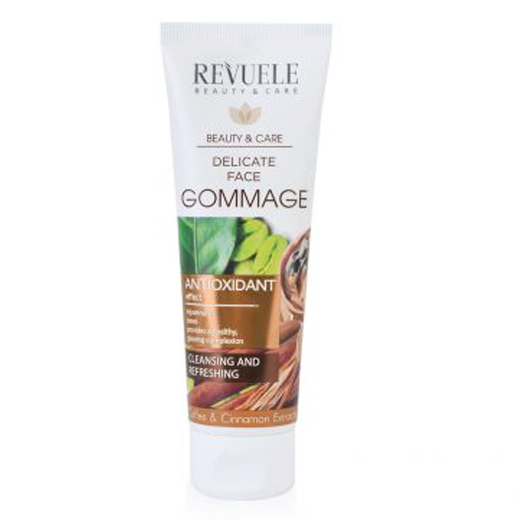 Revuele Delicate face gommage coffee/cinnamon Extracts