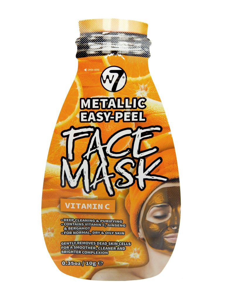 W7 Vitamine C Face Mask easy-peel 24 stuks per display