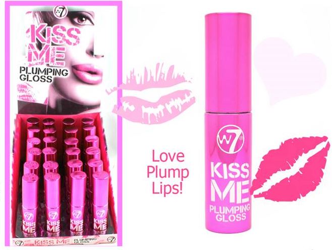 W7 Kiss Me Lip Plumping Gloss