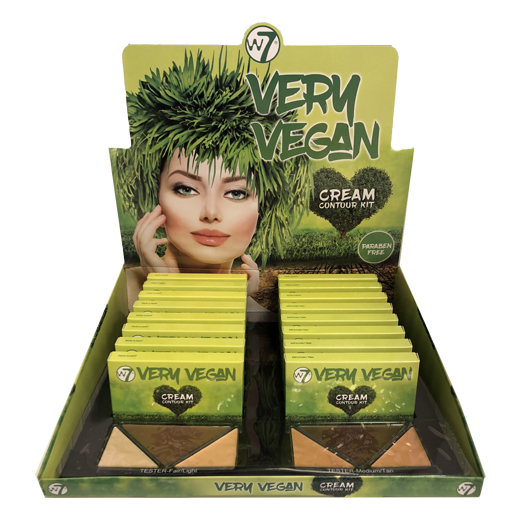 Very Vegan Cream Contour kit (16 stuks)