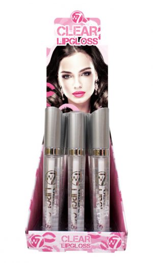 W7 Clear Lipgloss Tray 24 stuks