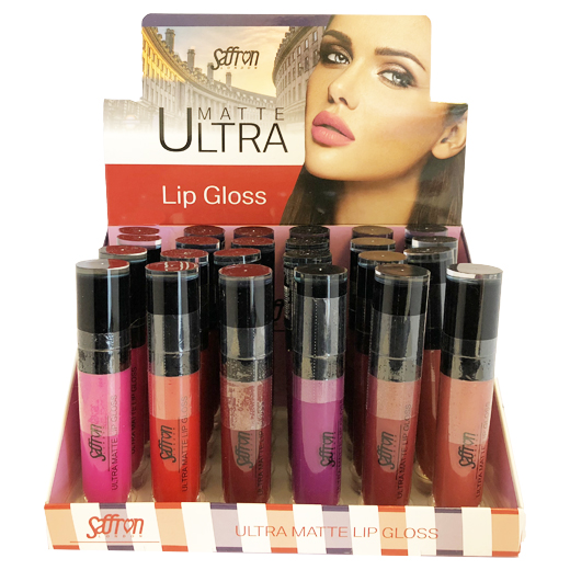 Saffron ultra matte lip gloss