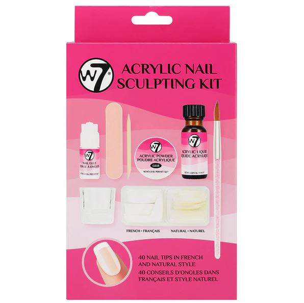 W7 Acrylic Nail Sculpting kunstnagel Kit