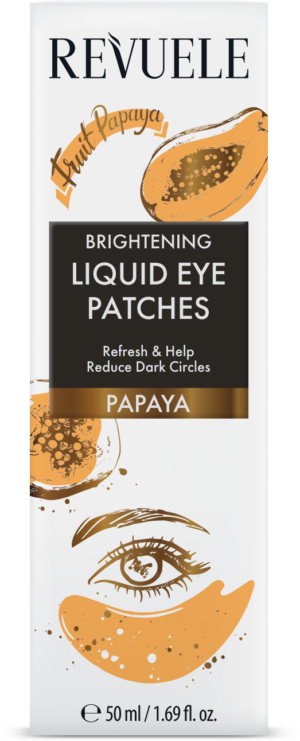 Revuele Brightening liquid eye patches papaya