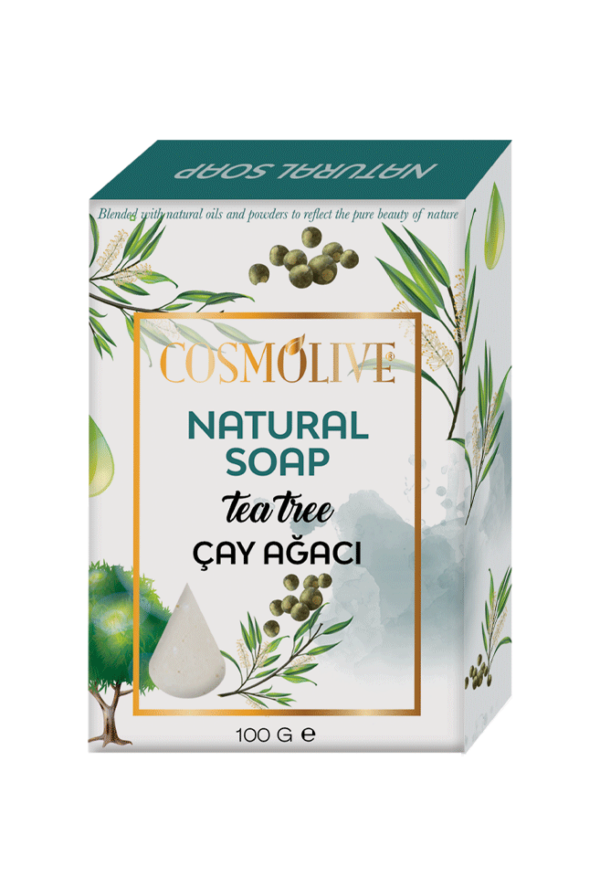 Cosmolive Natural Soap 100 gram Tea Tree