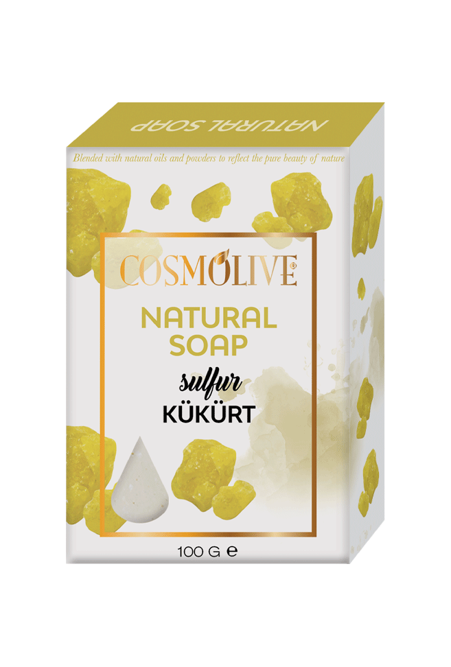 Cosmolive Natural Soap 100 gram Zwavel