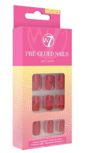 W7 Pre-Glued Hot Date