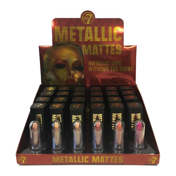 W7 Metallic Mattes Lips