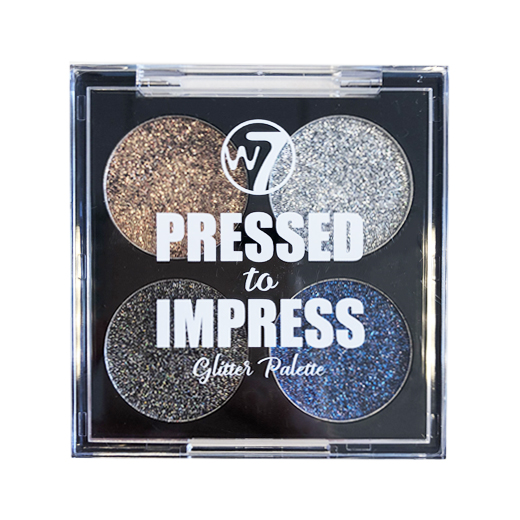 W7 Pressed to Impress glitter per 24 stuks per display