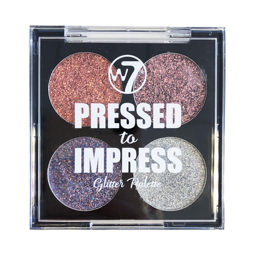 W7 Pressed to Impress glitter per 24 stuks per display