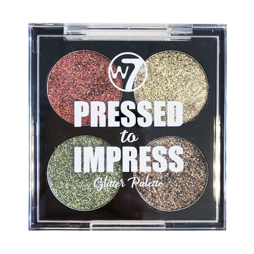 W7 Pressed to Impress glitter per 24 stuks per display
