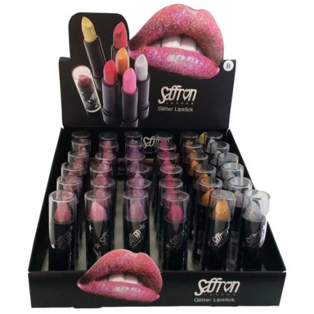 Saffron Glitter Lipstick - tray B