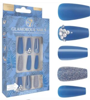 W7 glamorous nails dont be blue