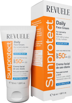Revuele Sunprotect daily face cream-moisture boost SPF50+