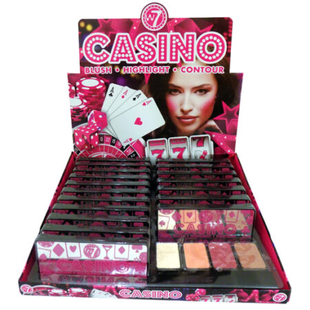 W7 Casino blush pallet