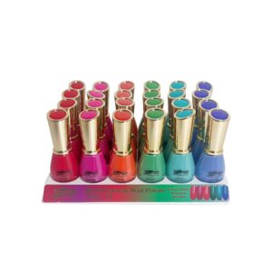 Saffron Nagellak Tray 15 (Retro colours)