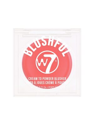 W7 Blushful - Cream To Powder Soft Focus Colour (24)