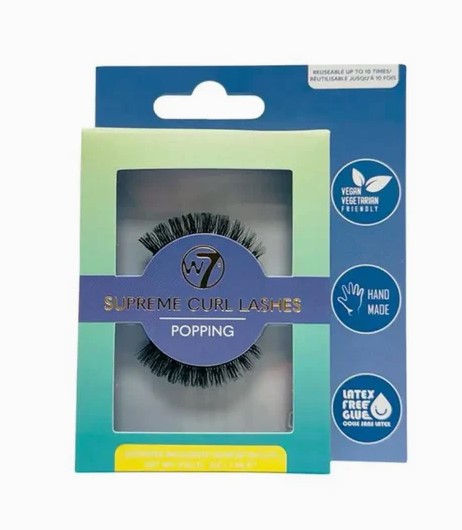 W7 supreme curl lashes popping