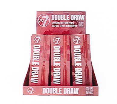 W7 Double Draw - Automatic Lip Liner Pencil display(24)