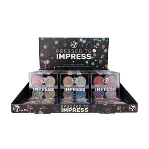 W7 Pressed to Impress Glitter Oogschaduw (24)