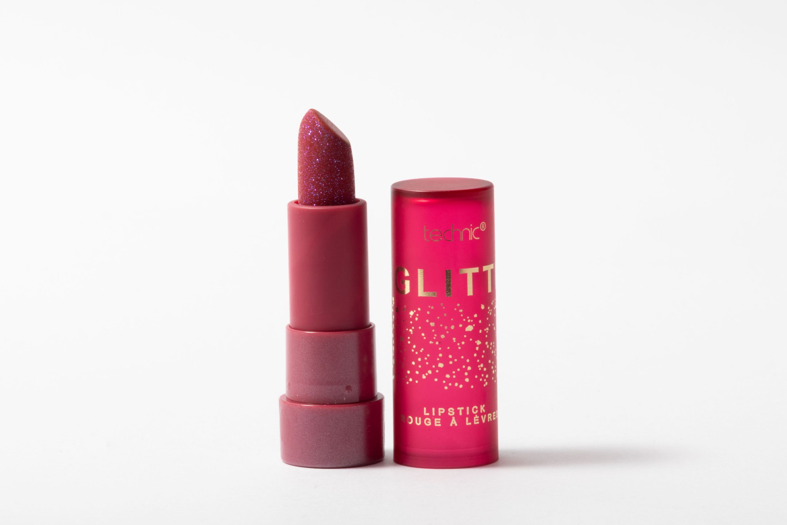 25629 Glitter Lipstick - Red OPEN