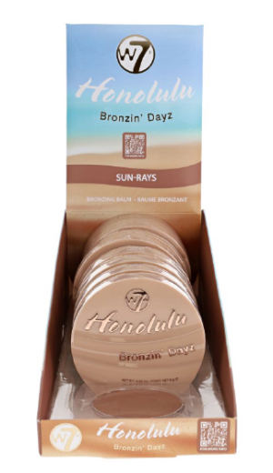 W7 Honolulu - Bronzin' Dayz Cream - Sun-Rays (8)